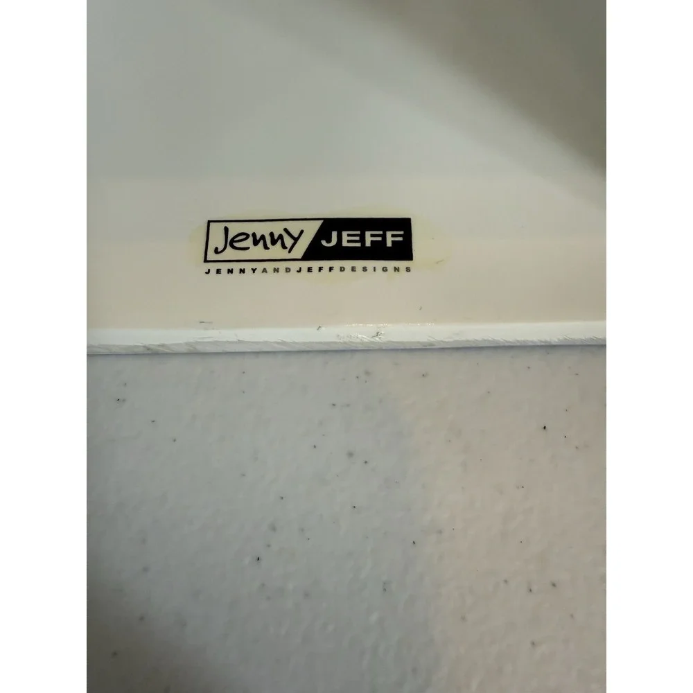 Jenny Jeff Designs Cats and Dogs Tissue Box Holder and Cup Bathroom decor